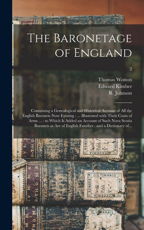 Produktbild: The Baronetage of England
