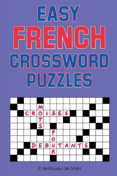 Produktbild: Easy French Crossword Puzzles