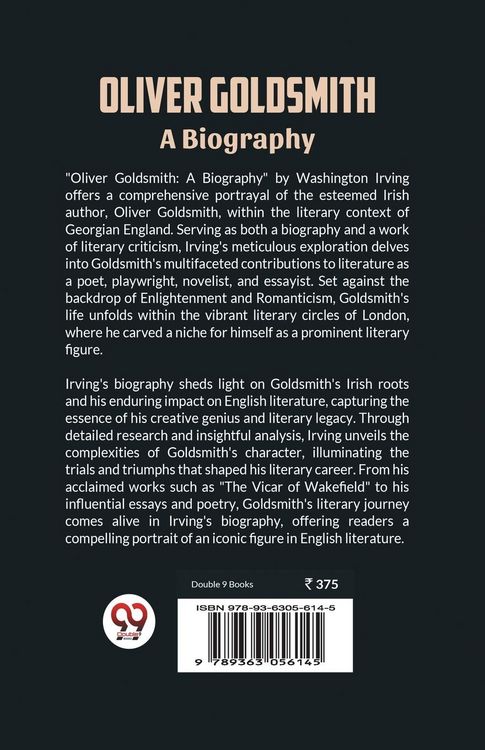 Produktbild: Oliver Goldsmith A Biography