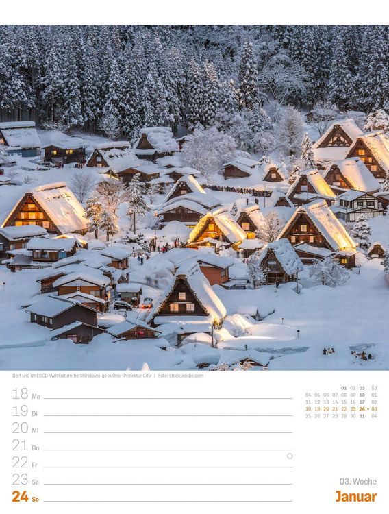 Produktbild: Japan Wochenplaner Kalender 2027 | Das Land der aufgehenden Sonne