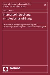 Produktbild: Inlandsvollstreckung mit Auslandswirkung