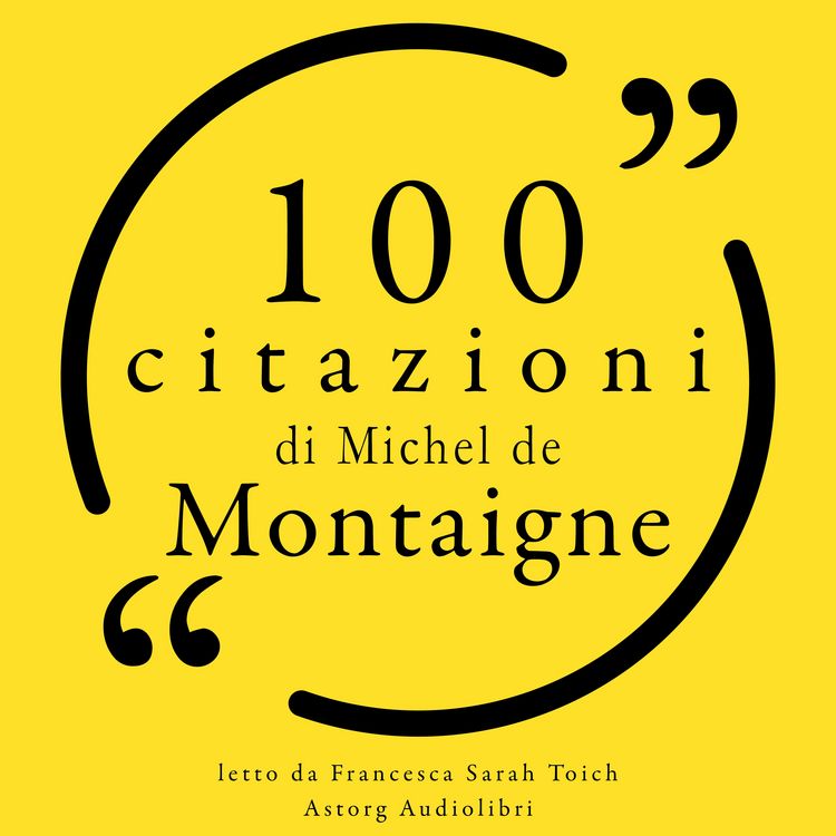 Produktbild: 100 citazioni di Michel de Montaigne