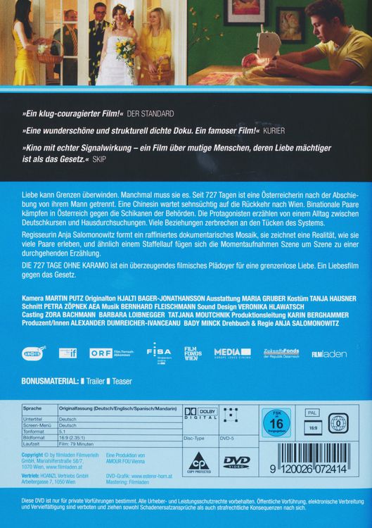 Produktbild: Die 727 Tage ohne Karamo