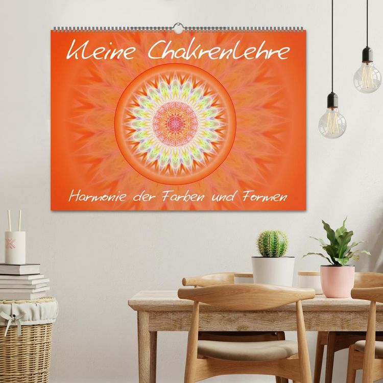 Produktbild: Kleine Chakrenlehre (Wandkalender 2026 DIN A2 quer), CALVENDO Monatskalender