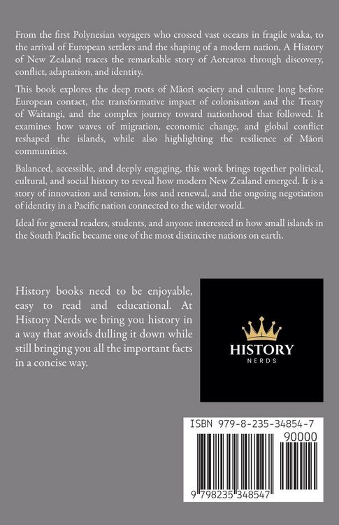 Produktbild: The History of New Zealand