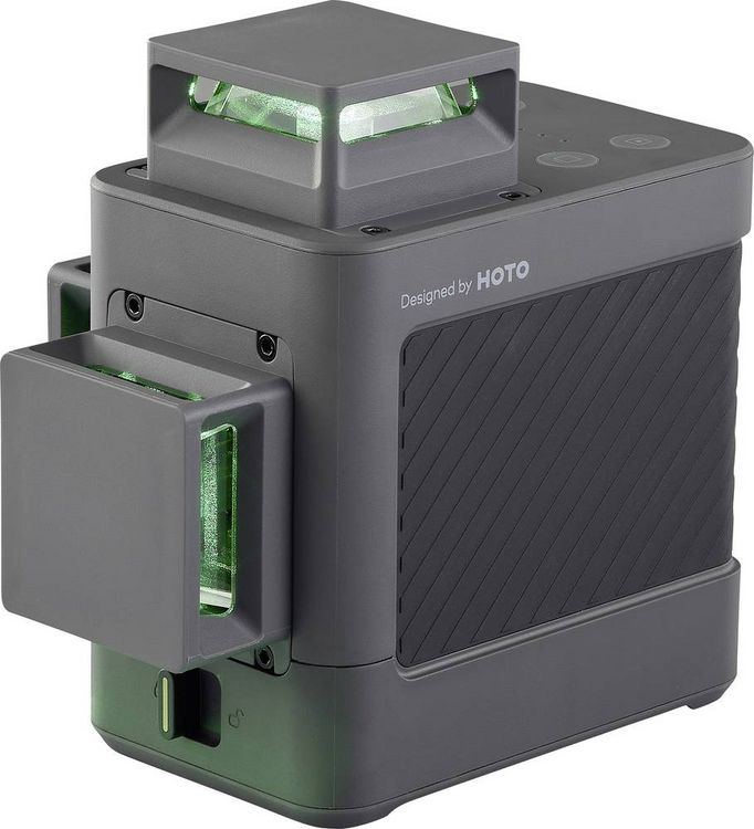 Produktbild: HOTO QWFGJ002 Kreuzlinienlaser gr&uuml;ner Laser Reichweite (max.): 30m
