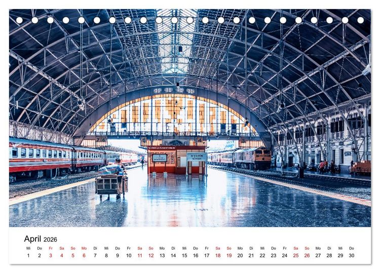 Produktbild: Bangkok das traumhafte Reiseziel (Tischkalender 2026 DIN A5 quer), CALVENDO Monatskalender