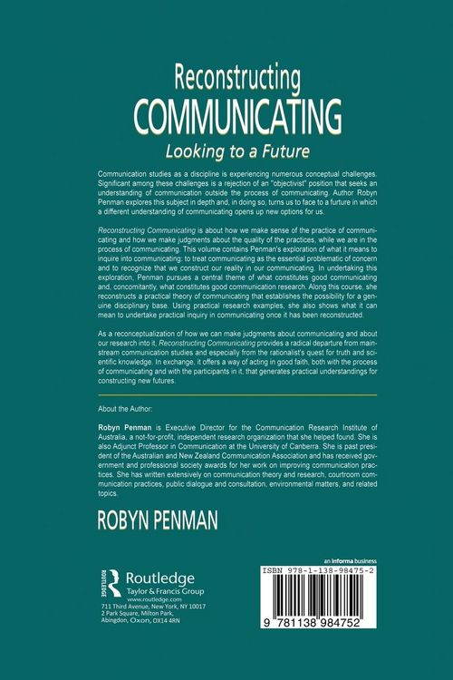 Produktbild: Reconstructing Communicating