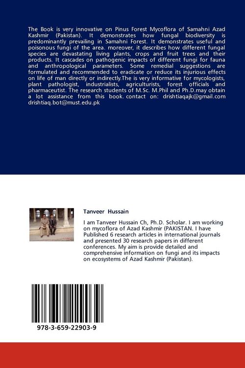 Produktbild: Mycofloral Study of Pinus Forest of Samahni, Azad Kashmir Pakistan