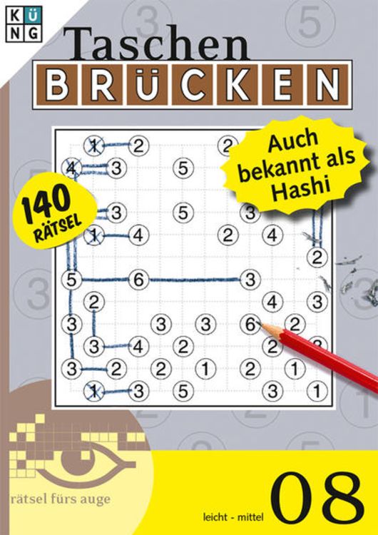 Produktbild: Brücken-Rätsel 08 - Auch als Hashi bekannt