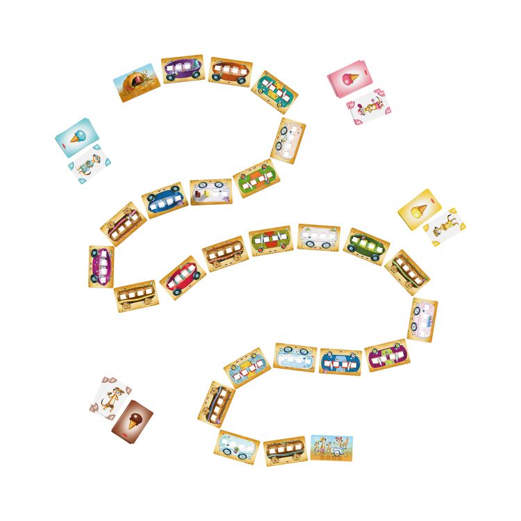 Produktbild: HABA 2013171001 - Nice Ice, Spannendes Karten-Wettlaufspiel