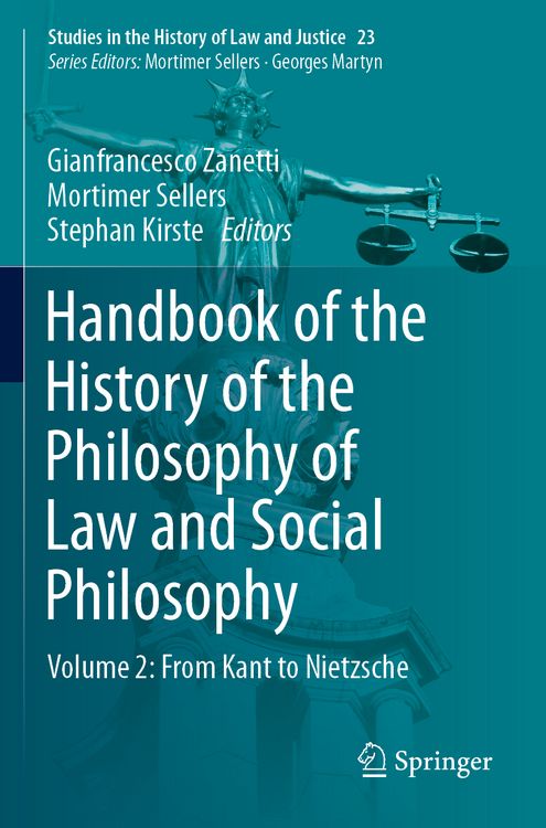 Produktbild: Handbook of the History of the Philosophy of Law and Social Philosophy