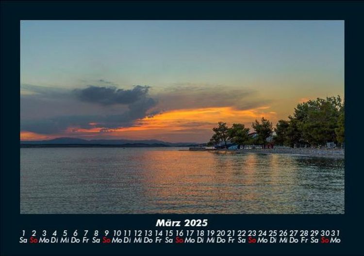 Produktbild: Kroatien 2025 Fotokalender DIN A5