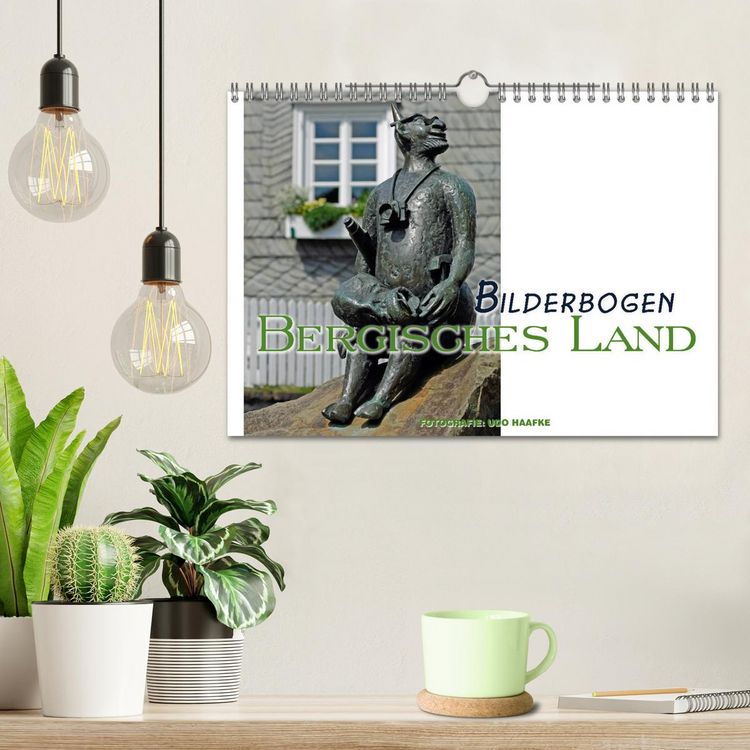 Produktbild: Bilderbogen Bergisches Land (Wandkalender 2026 DIN A4 quer), CALVENDO Monatskalender