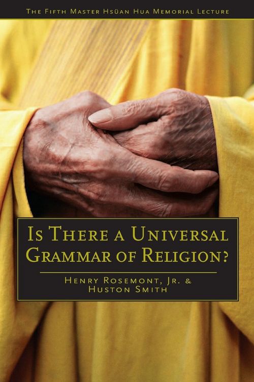 Produktbild: Is There a Universal Grammar of Religion?