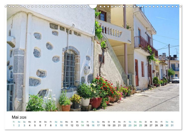 Produktbild: Die Insel Kreta - St&auml;dte, Schluchten und Meer (Wandkalender 2026 DIN A3 quer), CALVENDO Monatskalender