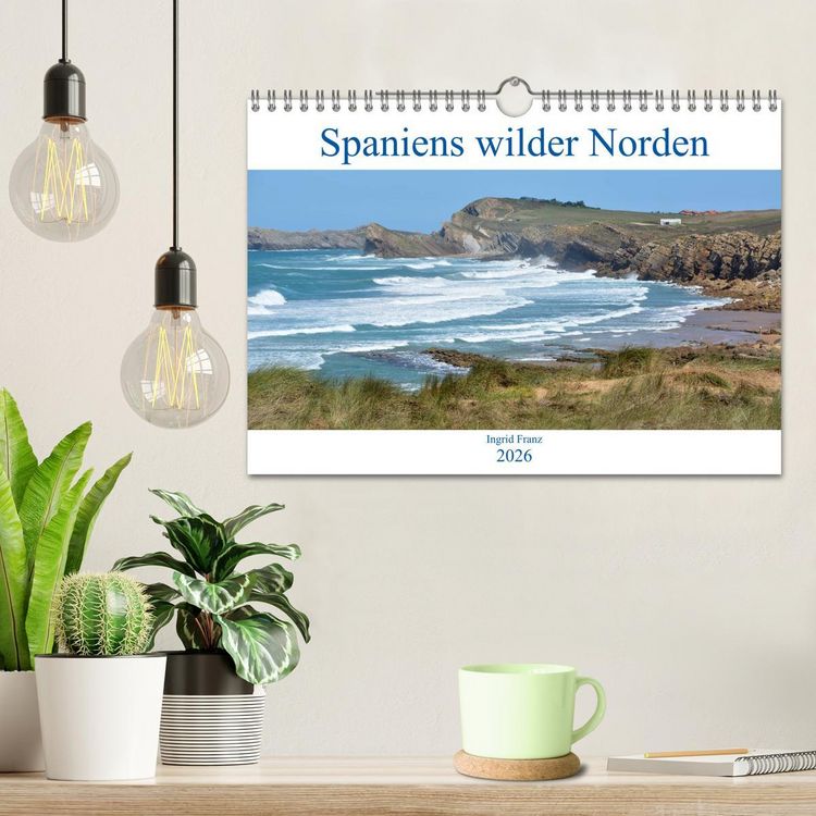 Produktbild: Spaniens wilder Norden (Wandkalender 2026 DIN A4 quer), CALVENDO Monatskalender
