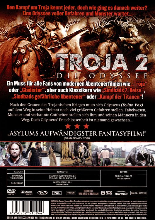 Produktbild: Troja 2 - Die Odyssee