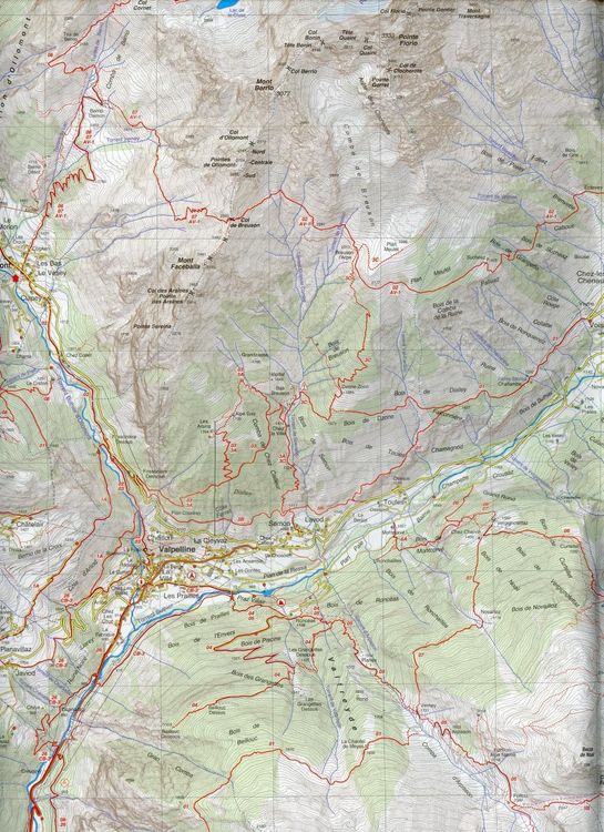 Produktbild: Carta n. 31. Valpelline, Saint-Barth&eacute;lemy, Aosta 1:25.000