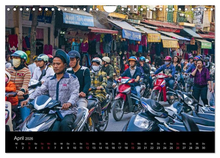 Produktbild: Vietnam (Wandkalender 2026 DIN A4 quer), CALVENDO Monatskalender
