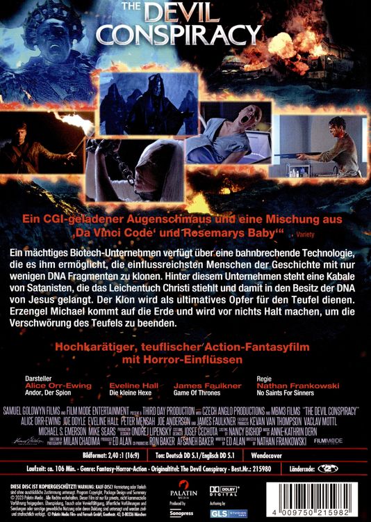 Produktbild: The Devil Conspiracy - Der Krieg der Engel ist auf die Erde gekommen