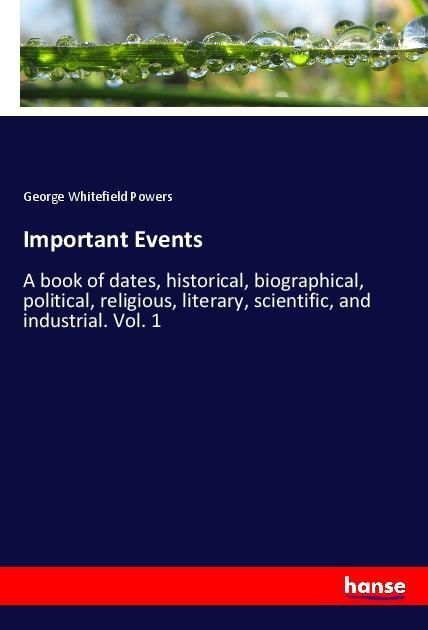 Produktbild: Important Events