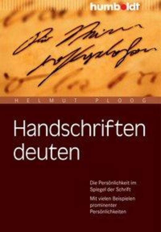 Produktbild: Handschriften deuten