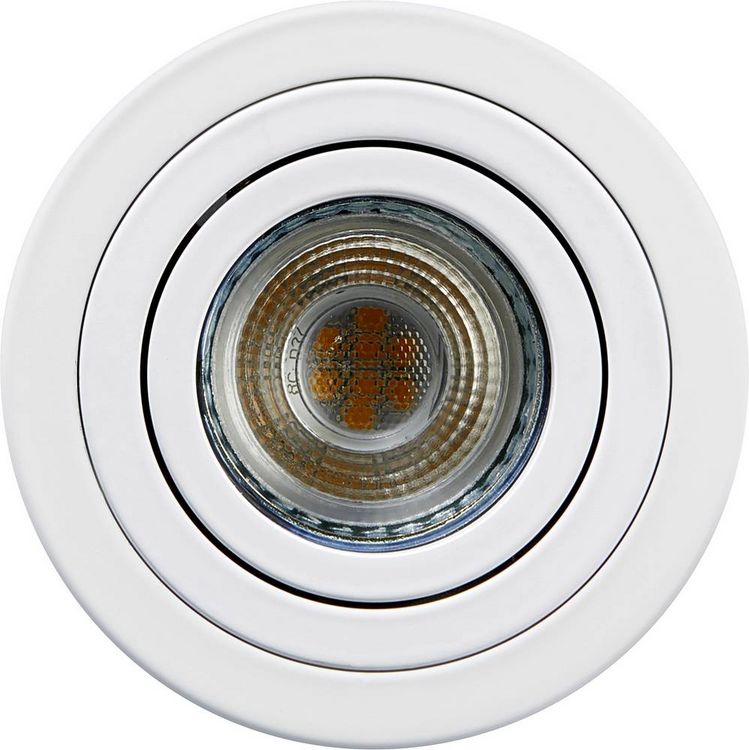 Produktbild: Heitronic 500737 AD9001 Aufbauleuchte LED GU10 12W Wei&szlig;