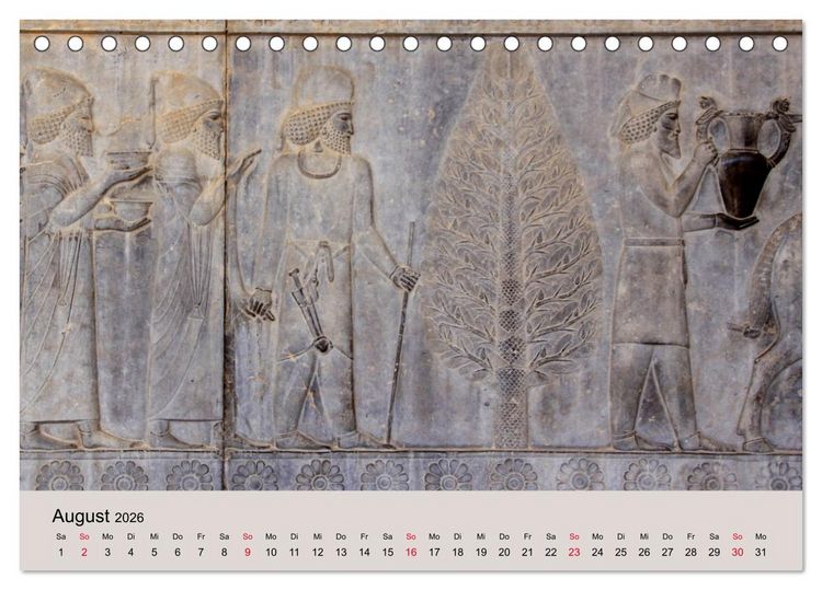 Produktbild: Unbekannter Iran (Tischkalender 2026 DIN A5 quer), CALVENDO Monatskalender