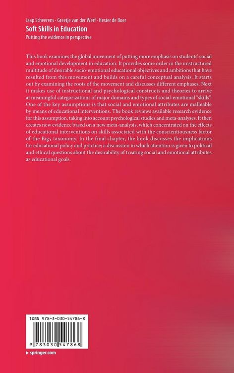 Produktbild: Soft Skills in Education