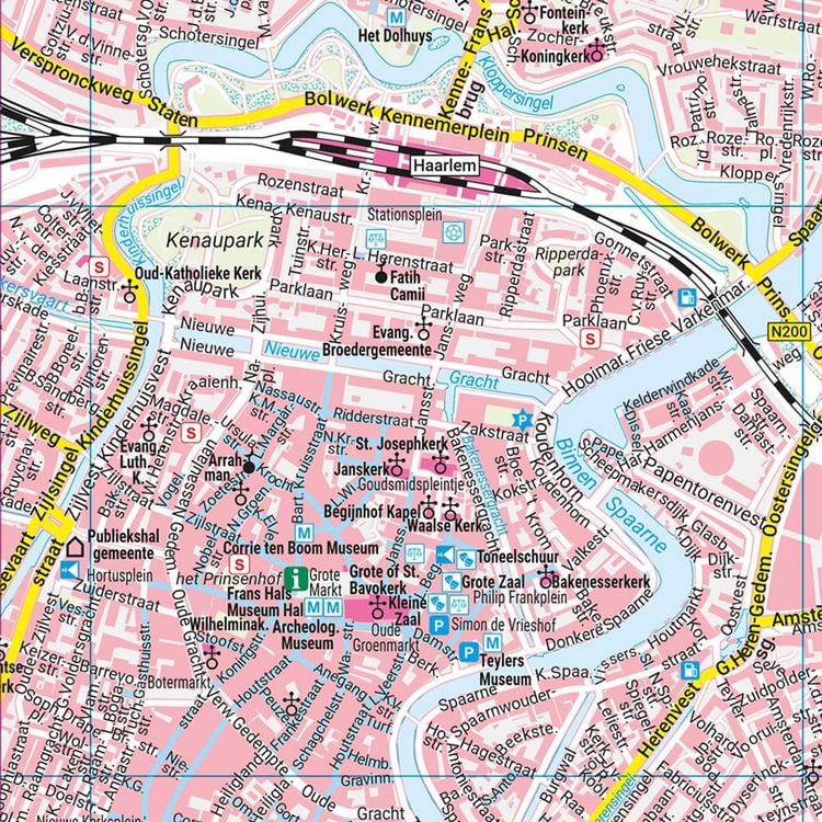 Produktbild: Haarlem, Stadtplan 1:20.000, freytag & berndt
