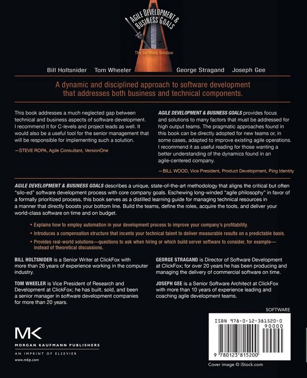 Produktbild: Agile Development & Business Goals
