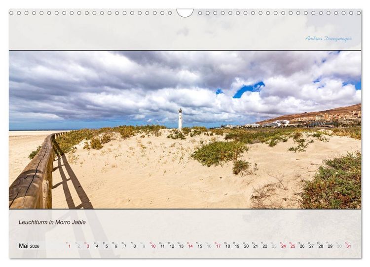 Produktbild: FUERTEVENTURA-PANORAMA (Wandkalender 2026 DIN A3 quer), CALVENDO Monatskalender