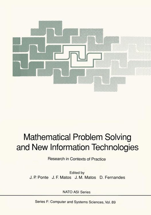 Produktbild: Mathematical Problem Solving and New Information Technologies