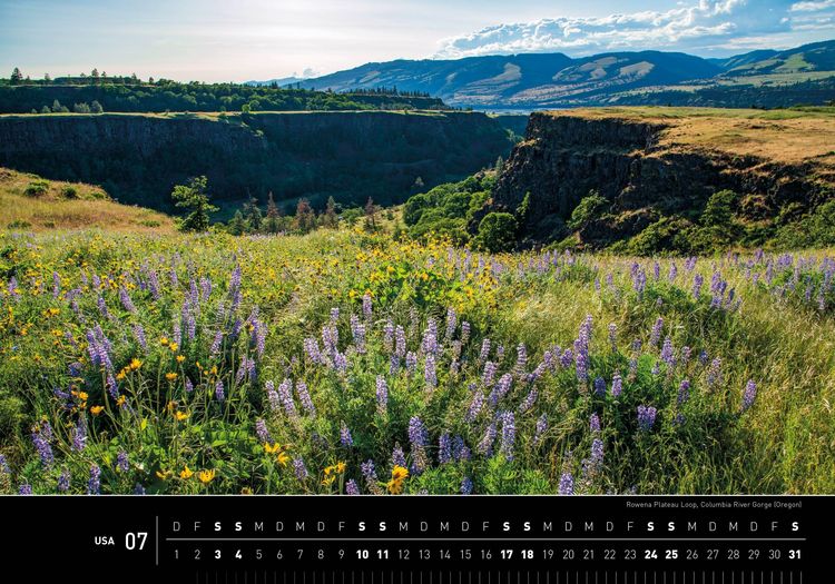 Produktbild: USA - Premiumkalender 2027