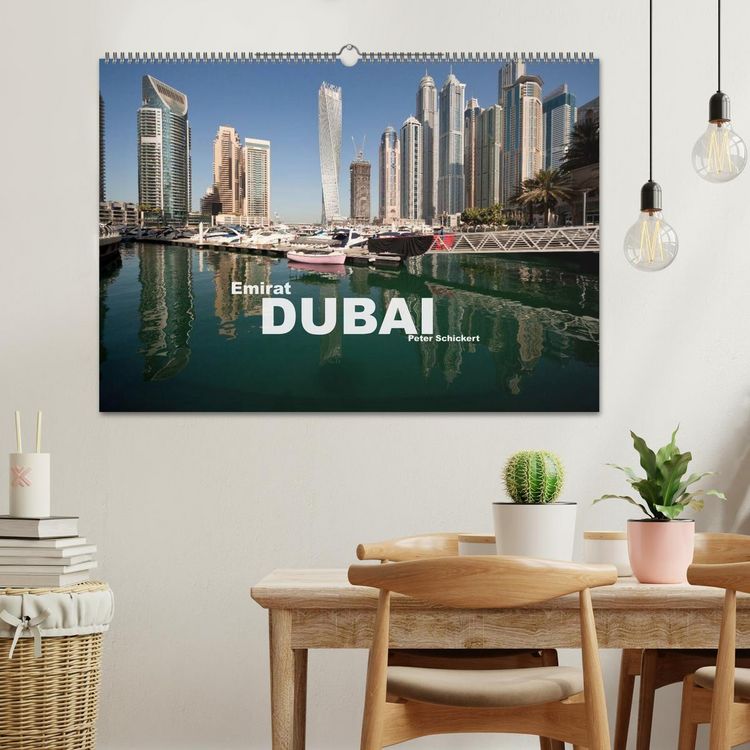 Produktbild: Emirat Dubai (Wandkalender 2026 DIN A2 quer), CALVENDO Monatskalender