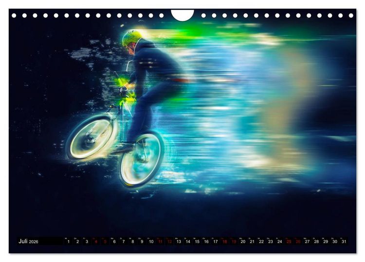 Produktbild: BMX Universum (Wandkalender 2026 DIN A4 quer), CALVENDO Monatskalender
