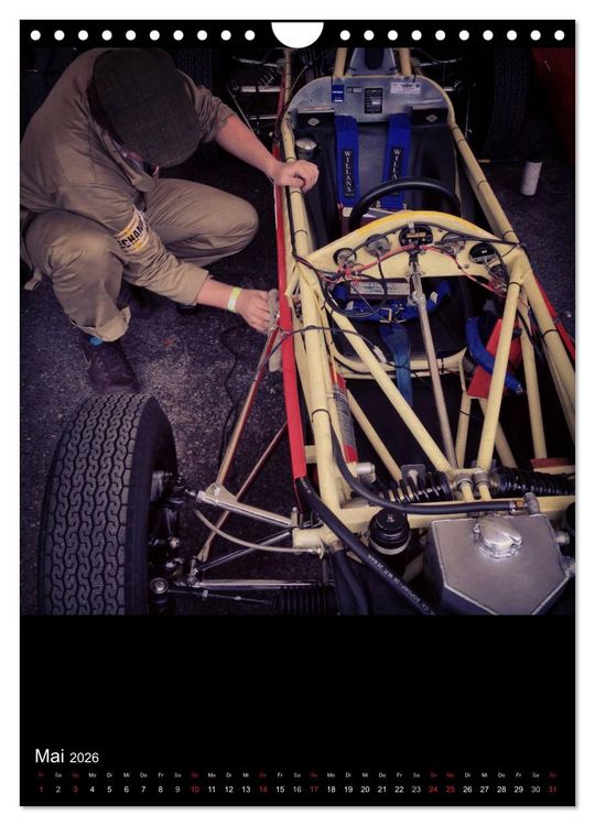 Produktbild: MotorSchau Goodwood Revival (Wandkalender 2026 DIN A4 hoch), CALVENDO Monatskalender