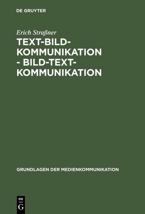 Produktbild: Text-Bild-Kommunikation - Bild-Text-Kommunikation