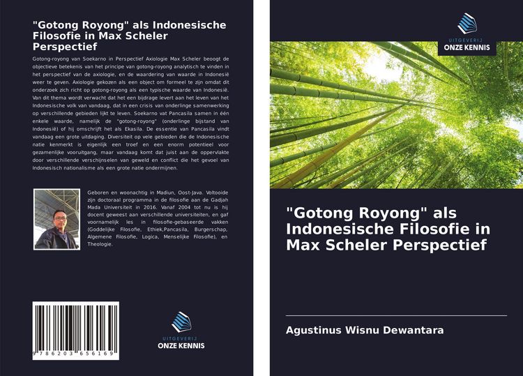 Produktbild: "Gotong Royong" als Indonesische Filosofie in Max Scheler Perspectief