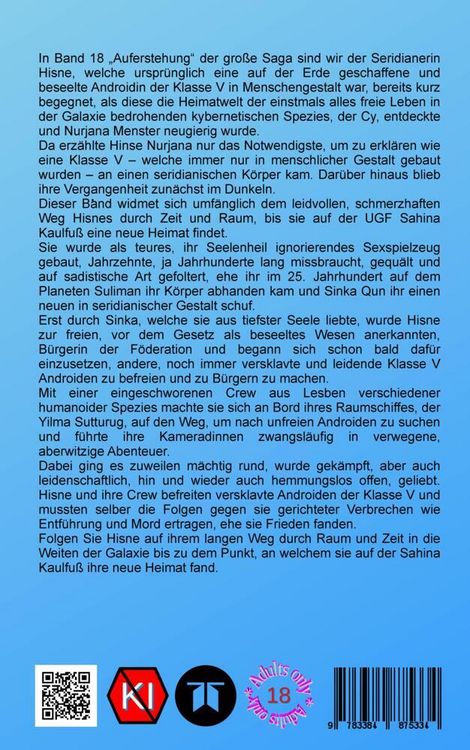Produktbild: Hisne, die Seridianerin
