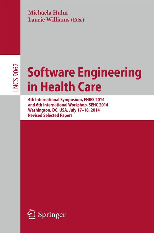 Produktbild: Software Engineering in Health Care
