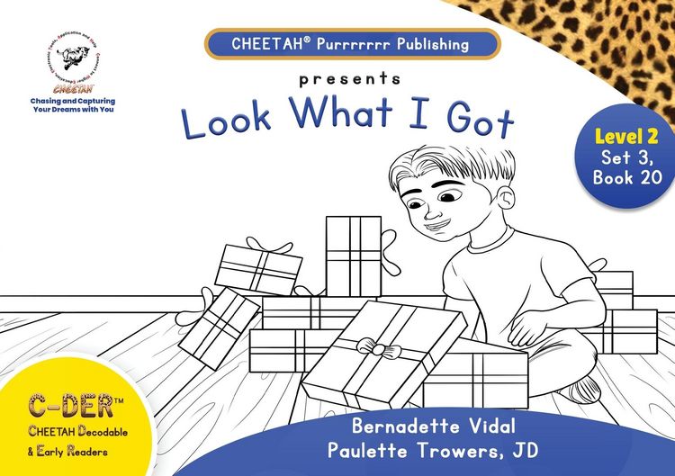 Produktbild: CDER (CHEETAH Decodable Early Readers), Set 3, Book 20, Look What I Got!