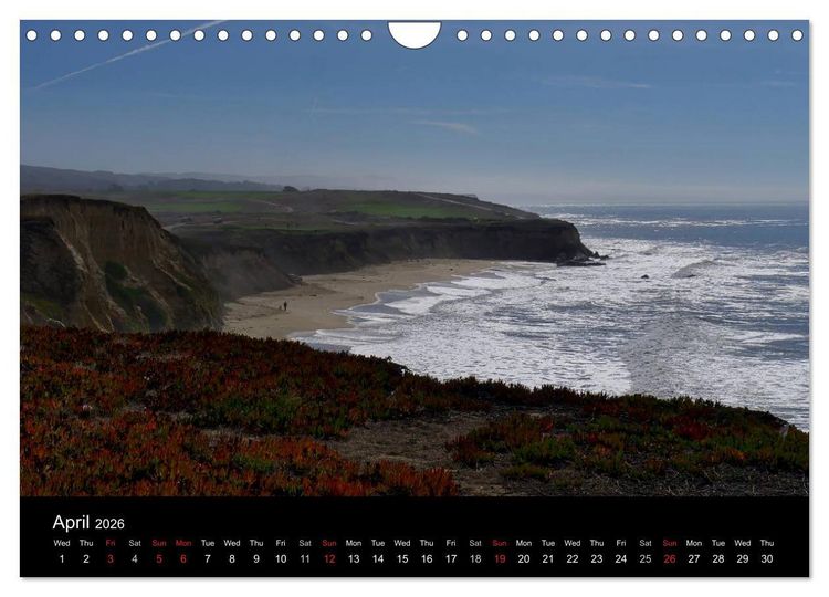 Produktbild: California Coasline (Wall Calendar 2026 DIN A4 landscape), CALVENDO 12 Month Wall Calendar
