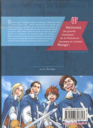 Produktbild: Les trois mousquetaires