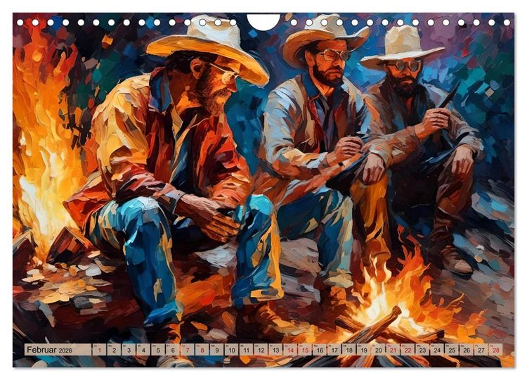 Produktbild: Wild West Moments (Wandkalender 2026 DIN A4 quer), CALVENDO Monatskalender