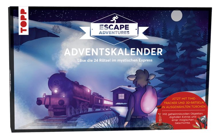 Produktbild: TOPP Escape Adventures Adventskalender &ndash; Der mystische Express