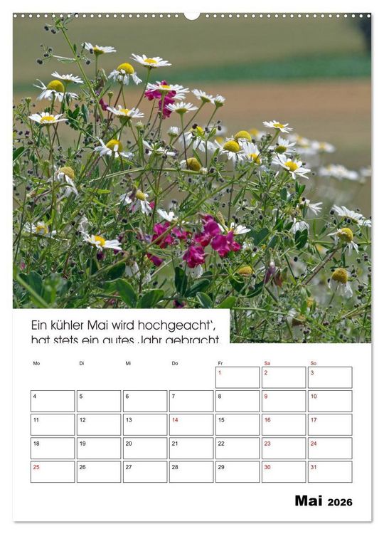 Produktbild: Wetter-Regeln der Bauern (hochwertiger Premium Wandkalender 2026 DIN A2 hoch), Kunstdruck in Hochglanz
