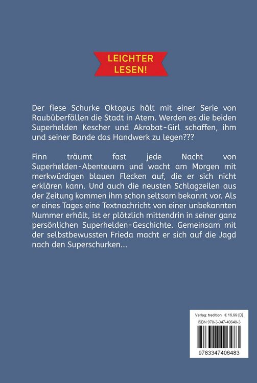 Produktbild: Finn und Frieda auf der Spur der Superschurken - Leichter lesen