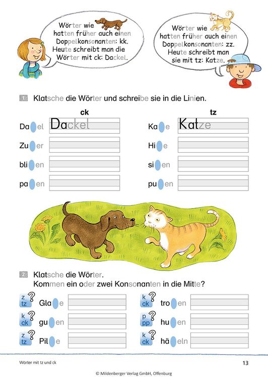 Das Übungsheft Rechtschreiben 2